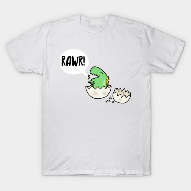 RAWR! Dinosaur T-Shirt by GMAT